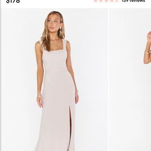 XXS "show me the ring" color Paris gown/ show me your mumu/ fits more like XS!!